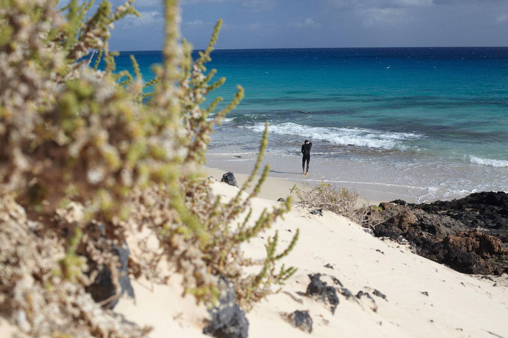 A keen surfer, Timmo followed the European coast for the waves and sunshine