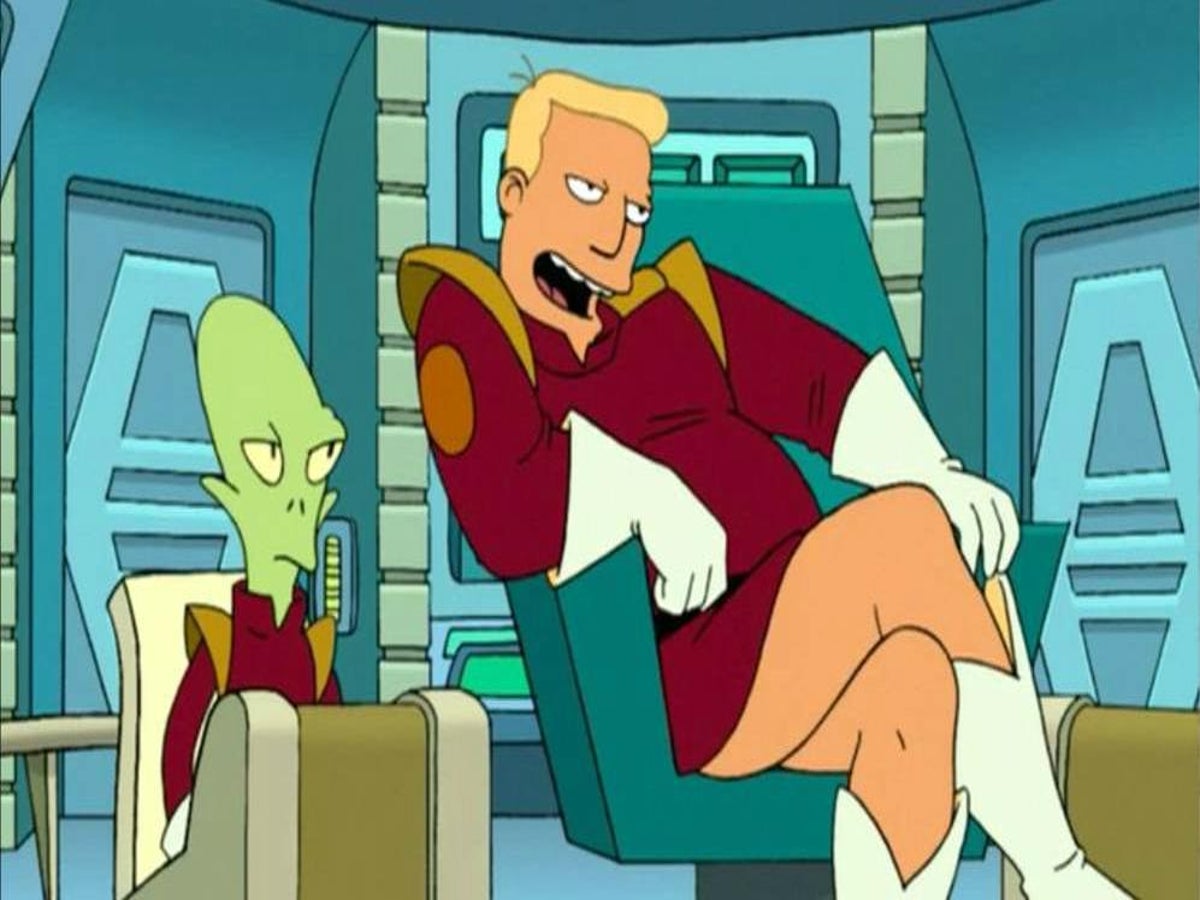 Zapp Memes Sounds... Sexy.' Zapp Brannigan Futurama Cross Stitch