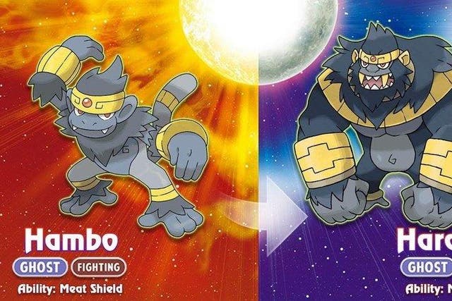 A mock-up of what Harambe would look like as a Pokemon