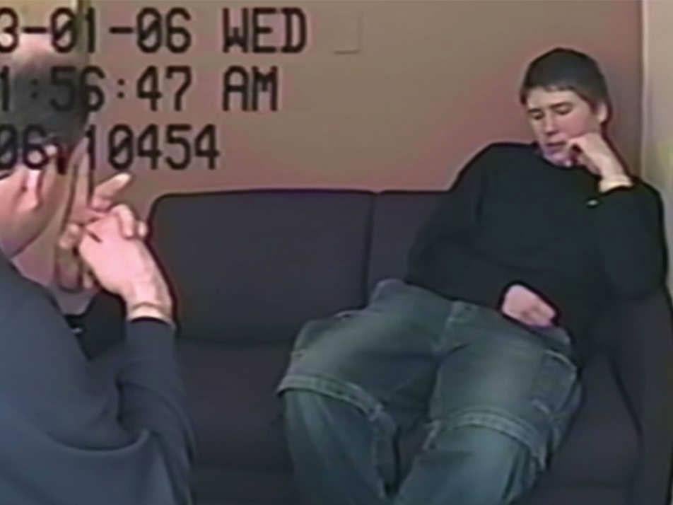 Dassey speaks with a detective during a 2006 interrogation Steven Avery & Brendan Dassey cases/YouTube