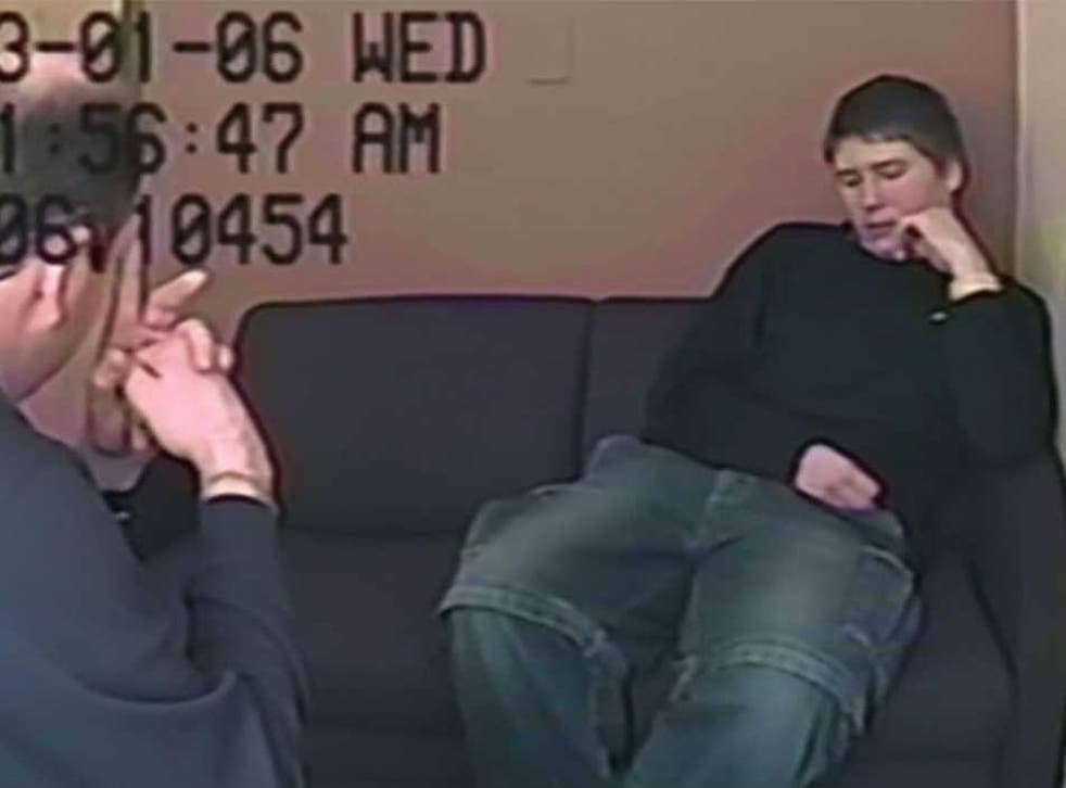 Dassey speaks with a detective during a 2006 interrogation <em>Steven Avery & Brendan Dassey cases/YouTube</em>