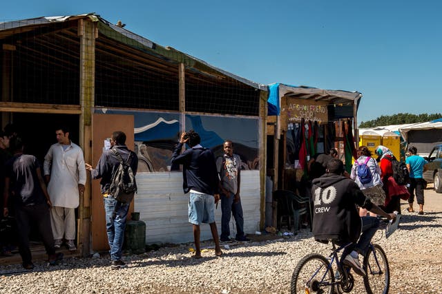 Preserving the shops will help protect the dignity of the refugees in the 'Jungle' camp, Help Refugees say
