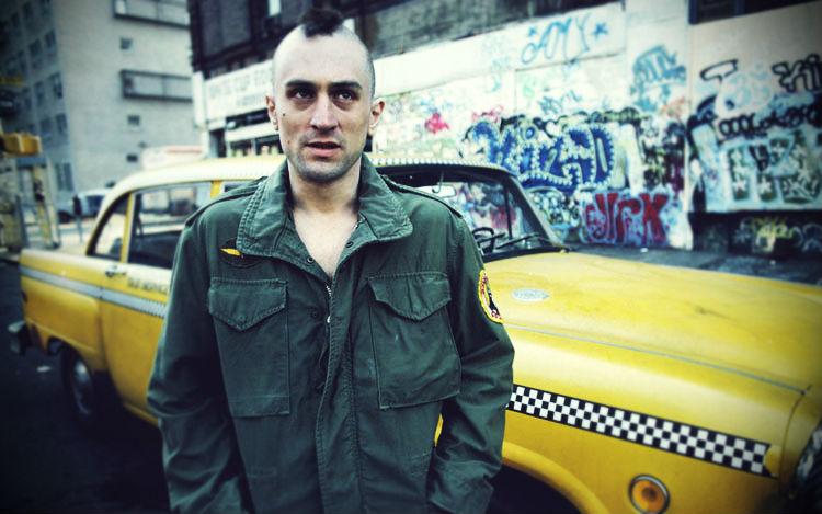 De Niro starred as a mentally disturbed taxi driver in the 1976 movie