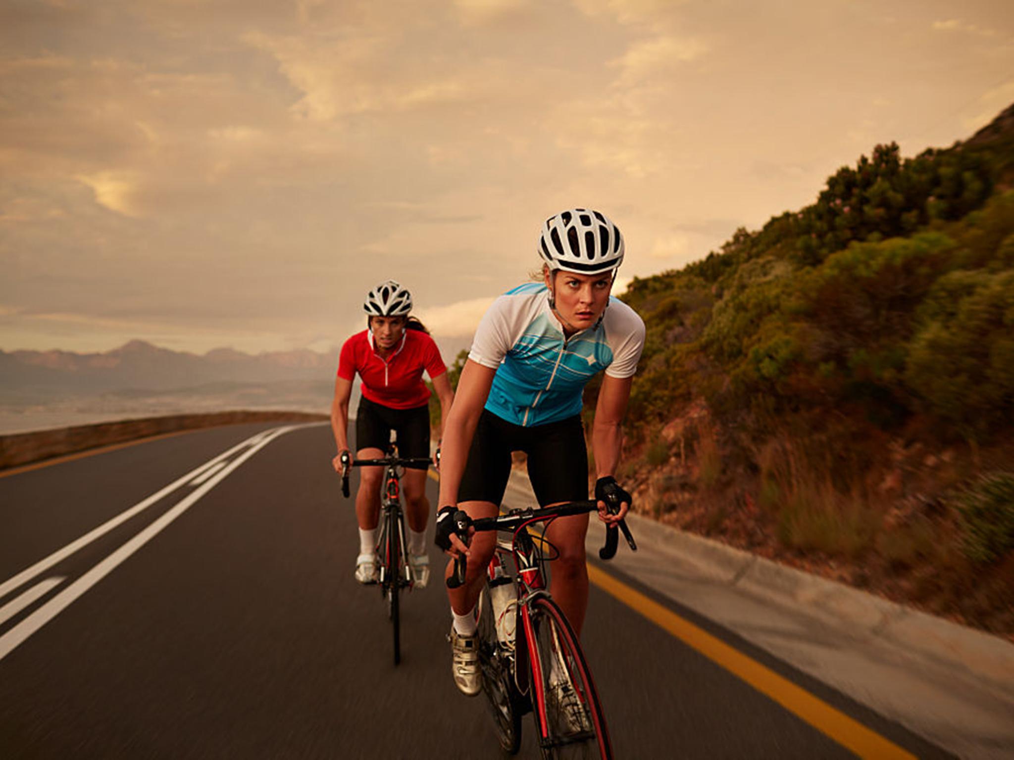 Cyclists who had higher expectations were more relaxed, so had better outcomes