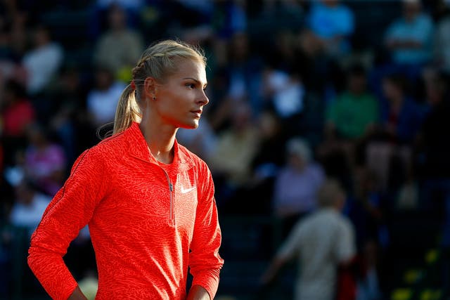 Klishina had been allowed to compete as she the IAAF was satisfied she was not doping, but the governing body said ‘new information’ had come to light