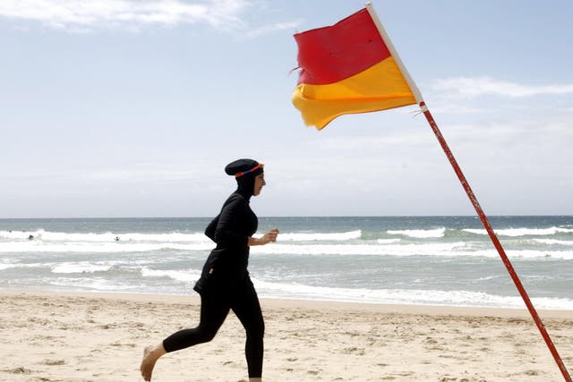 Burkinis have been at the centre of a string of controversies (file pic)