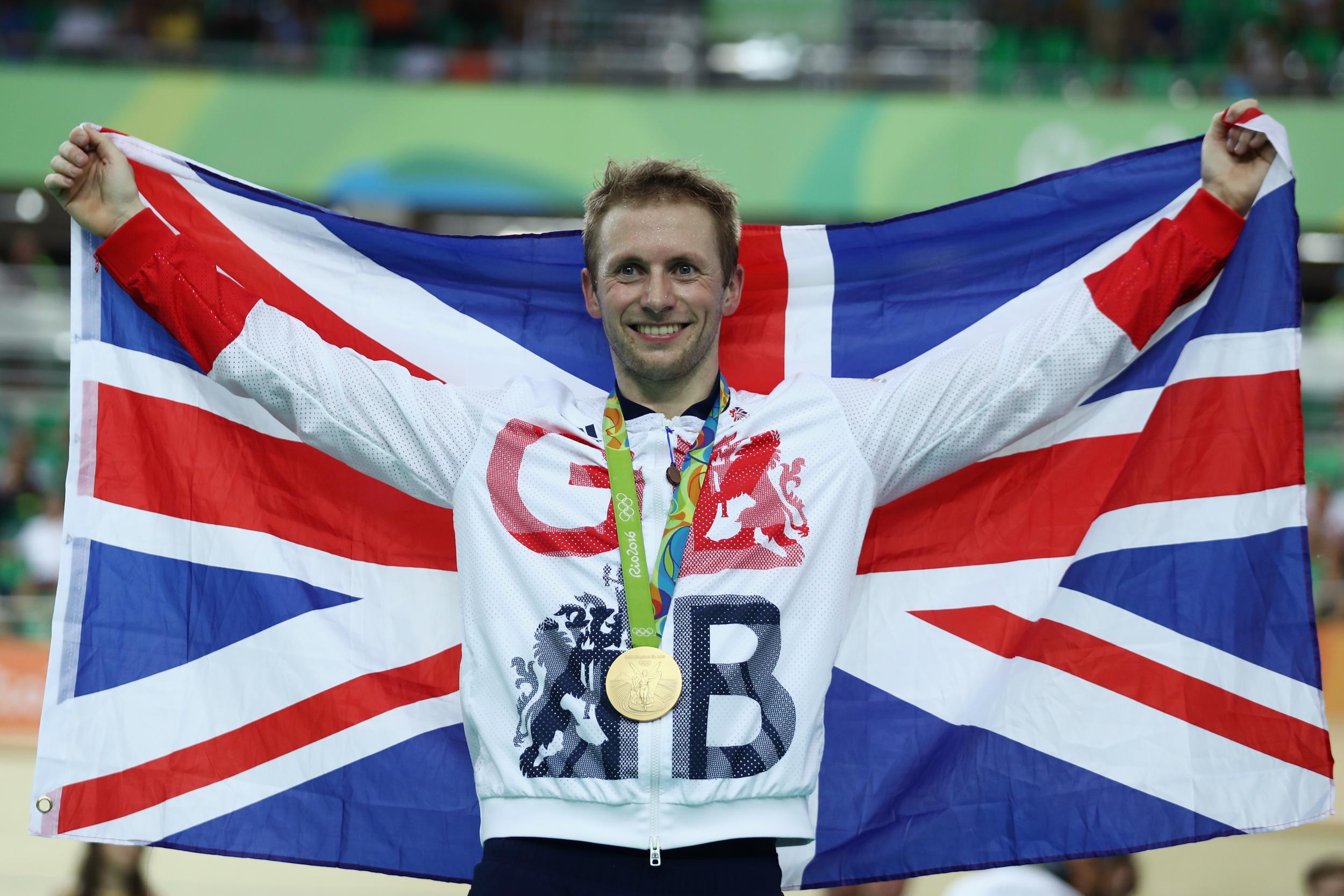Jason Kenny in action for Team GB