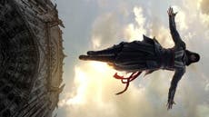 Watch Assassin's Creed stunt man make the 125 feet 'Leap of Faith'