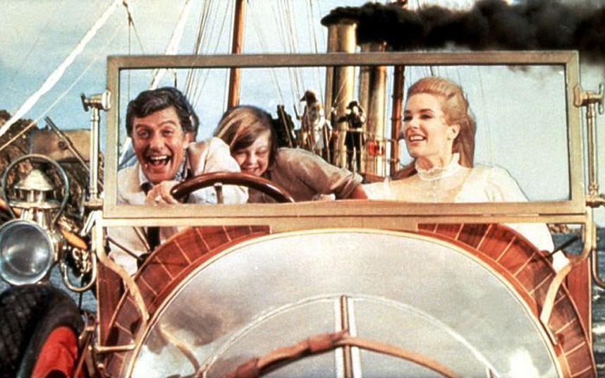 Dick Van Dyke and Sally Ann Howes in ‘Chitty Chitty Bang Bang’