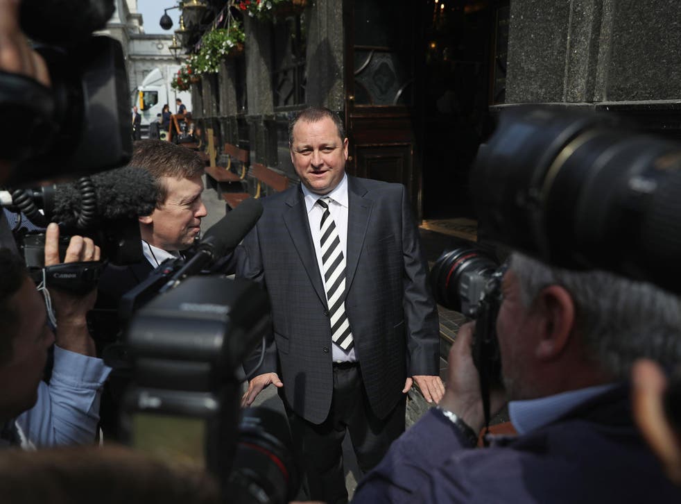 Mike Ashley of Sports Direct