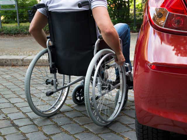 To qualify for a vehicle, a person must now not be able to walk for 20 metres