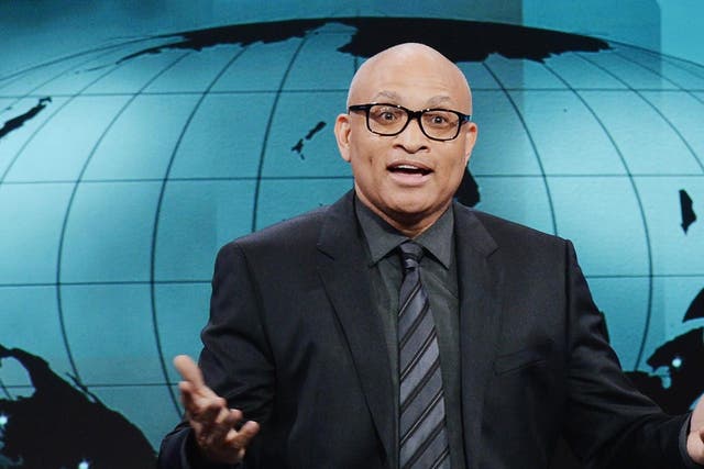 Larry Wilmore presenting The Nighty Show