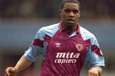 Footballers pay tribute to Dalian Atkinson at his funeral
