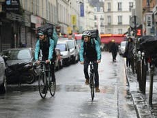 Deliveroo says change the law so we can offer riders benefits