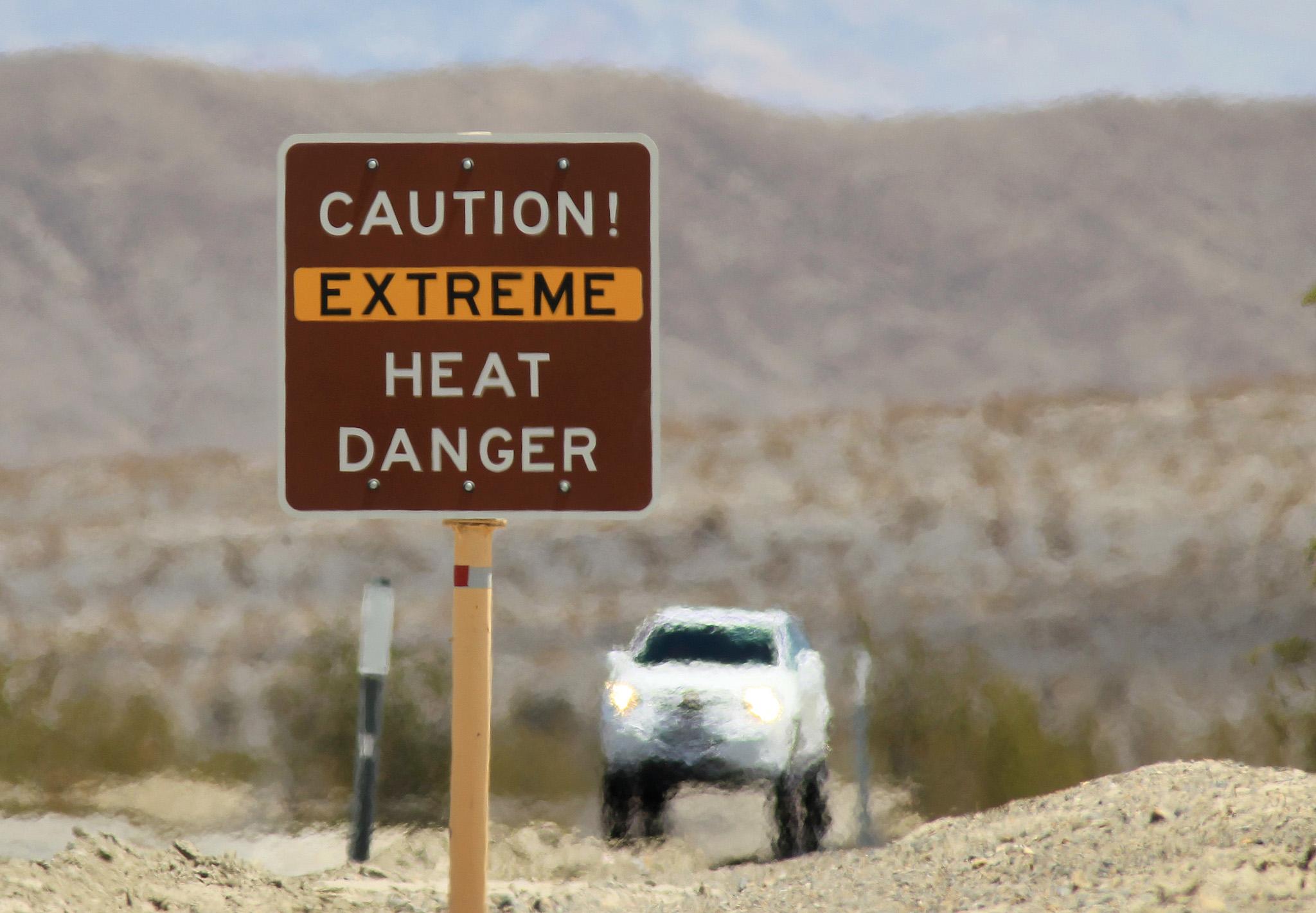 California's Death Valley has the highest recorded temperature