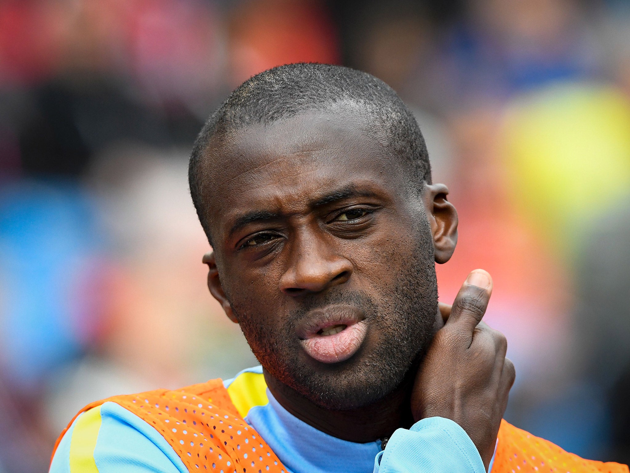 Yaya Toure has been left out of Manchester City's squad for their Champions League clash with Steaua Bucharest