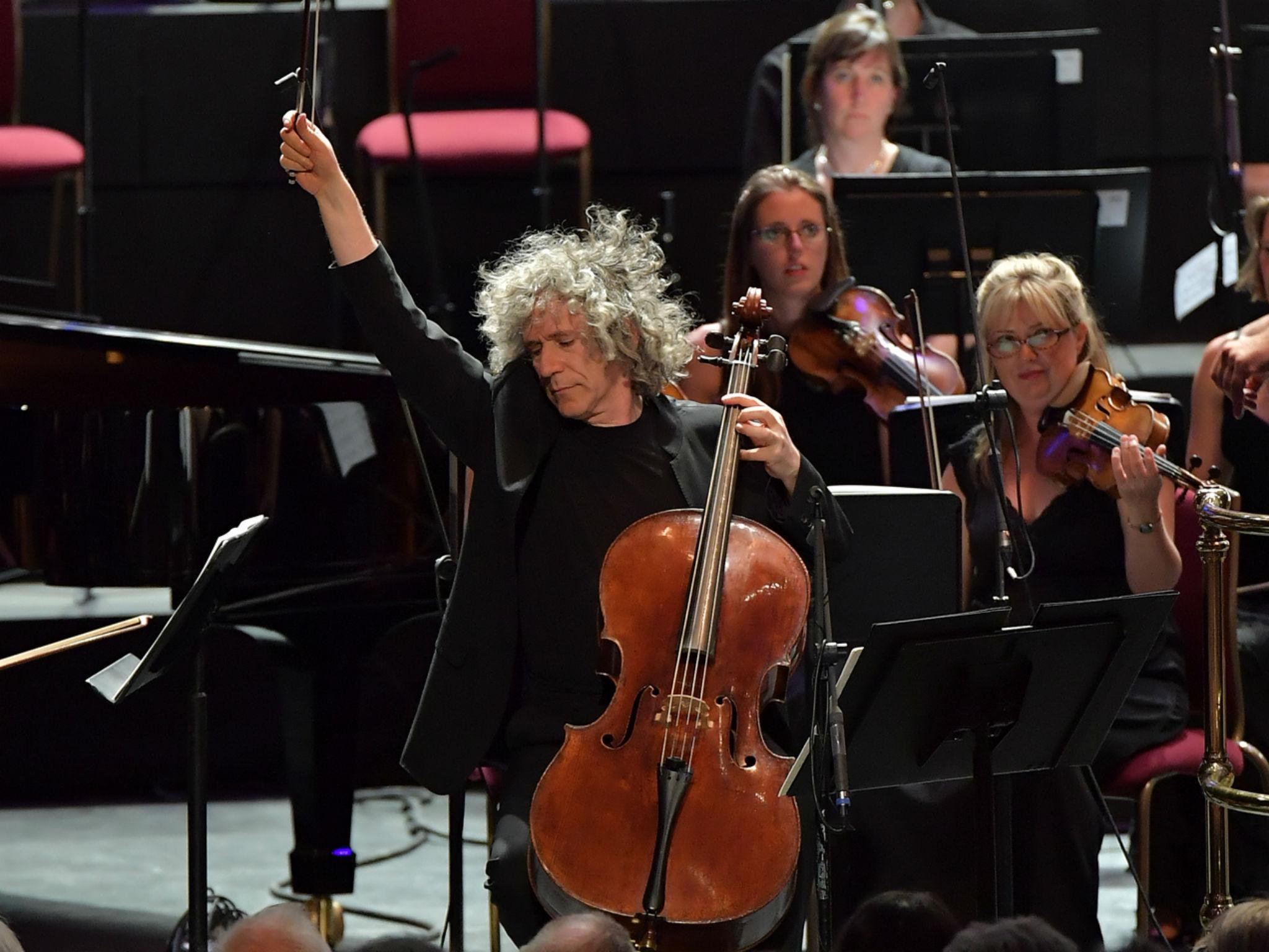 Cellist Steven Isserlis performs at Prom 40