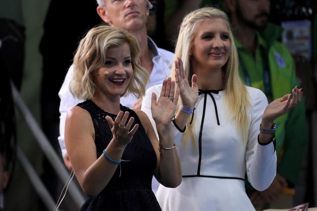 Images purportedly show Skelton (left) during a holiday in France when she was a teenager