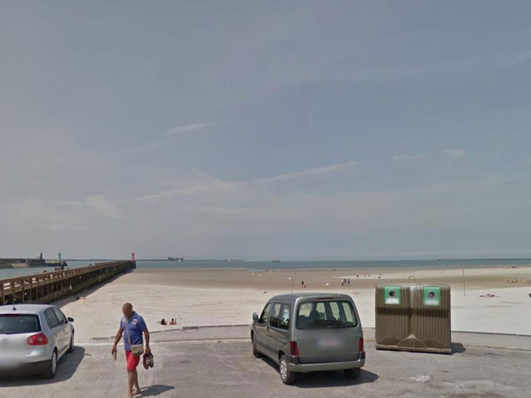 The boys had reportedly been swimming off a jetty at the entrance to Boulogne's harbour