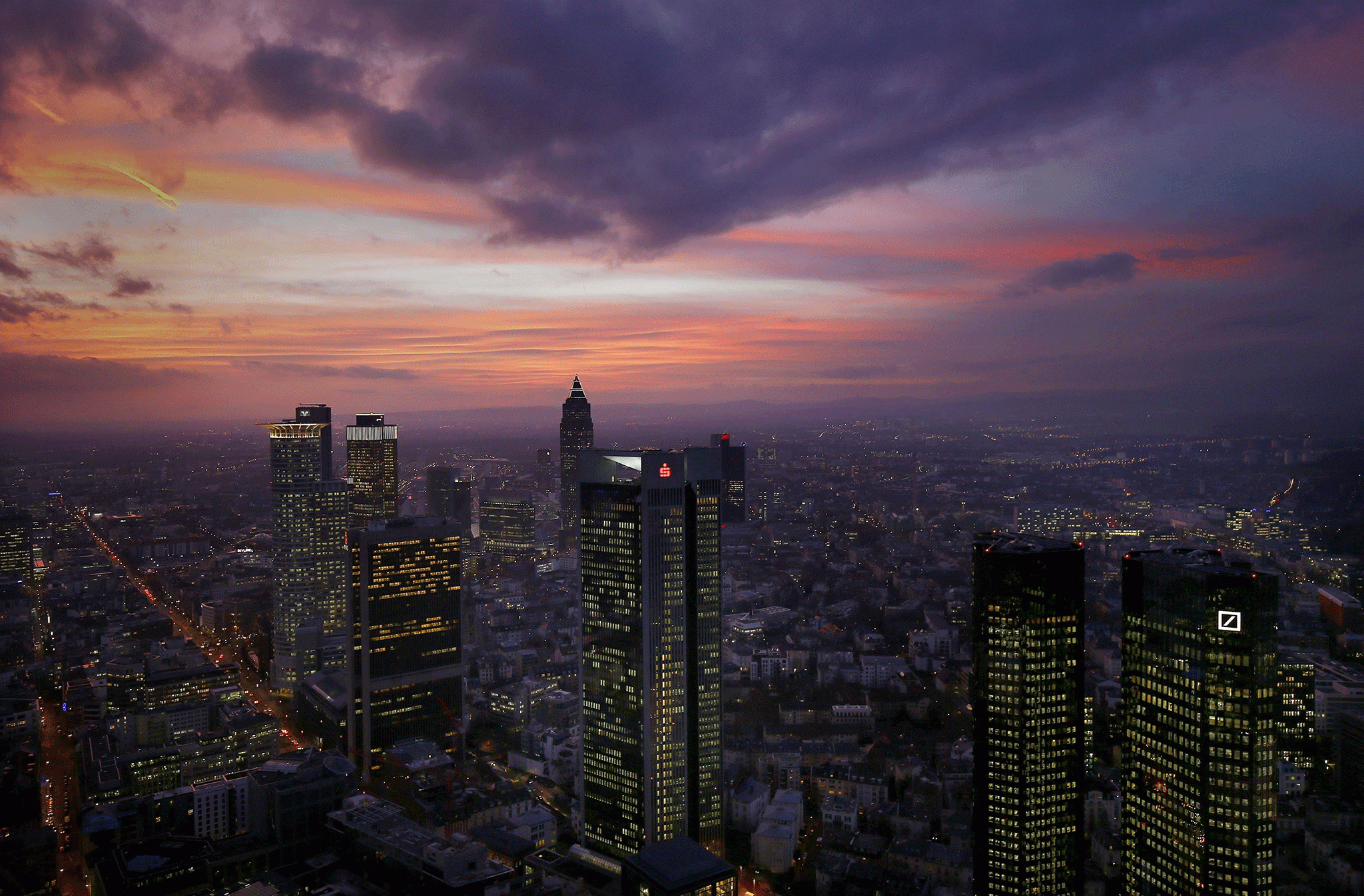 Frankfurt skyline - the British Bankers' Association says Europe needs the UK's financial expertise