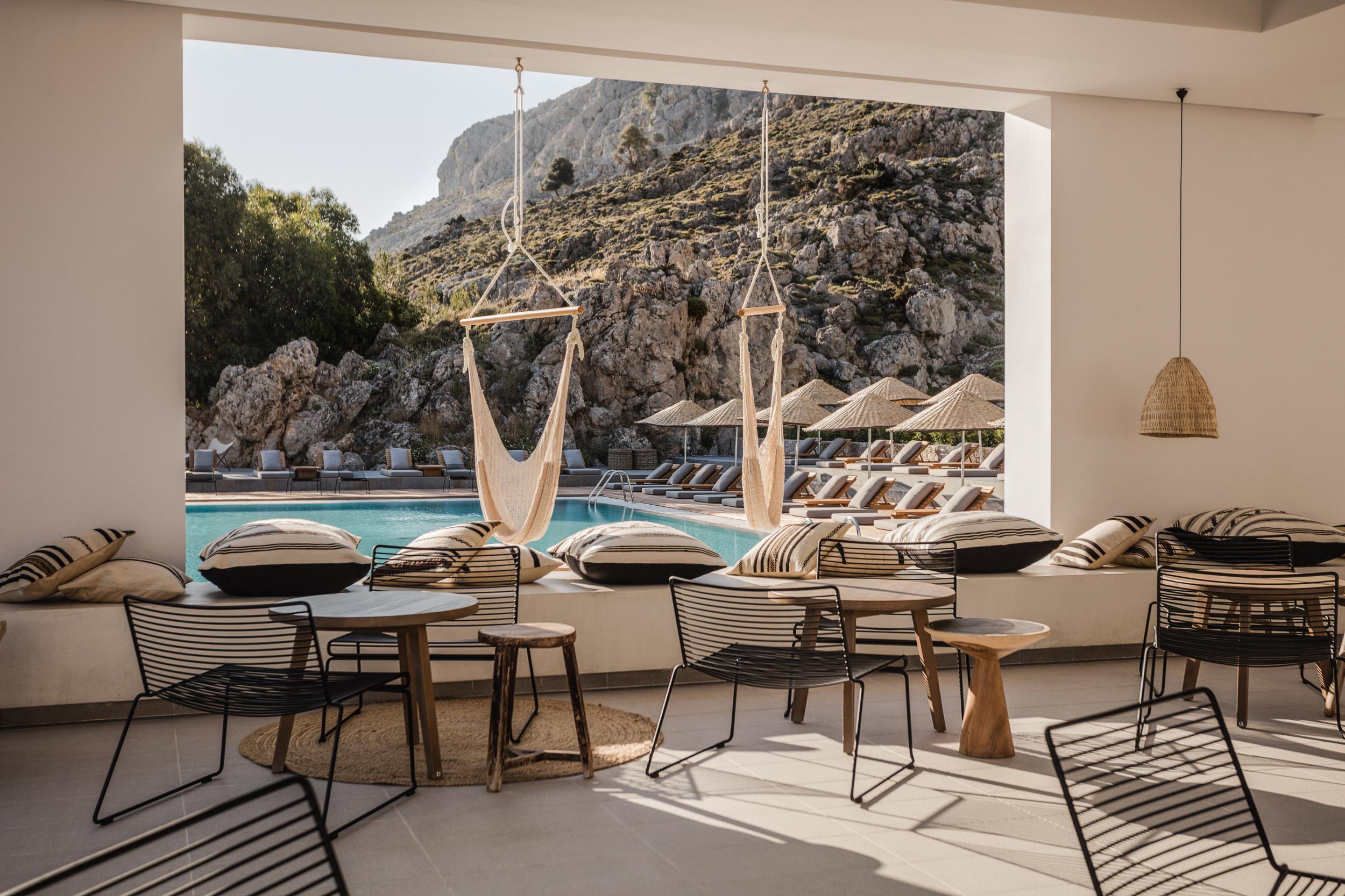 Package holidays are being aimed at a younger base, like Casa Cook in Rhodes (Thomas Cook)