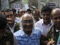 Shafik Rehman: 81-year-old British journalist facing death penalty in Bangladesh 'could die within months'