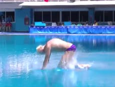 Rio 2016: Russian Olympic diving champion Ilya Zakharov bellyflops into last place