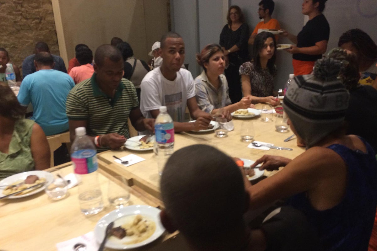 Rio 2016: Serving up the Olympics' vast vat of wasted food for those ...