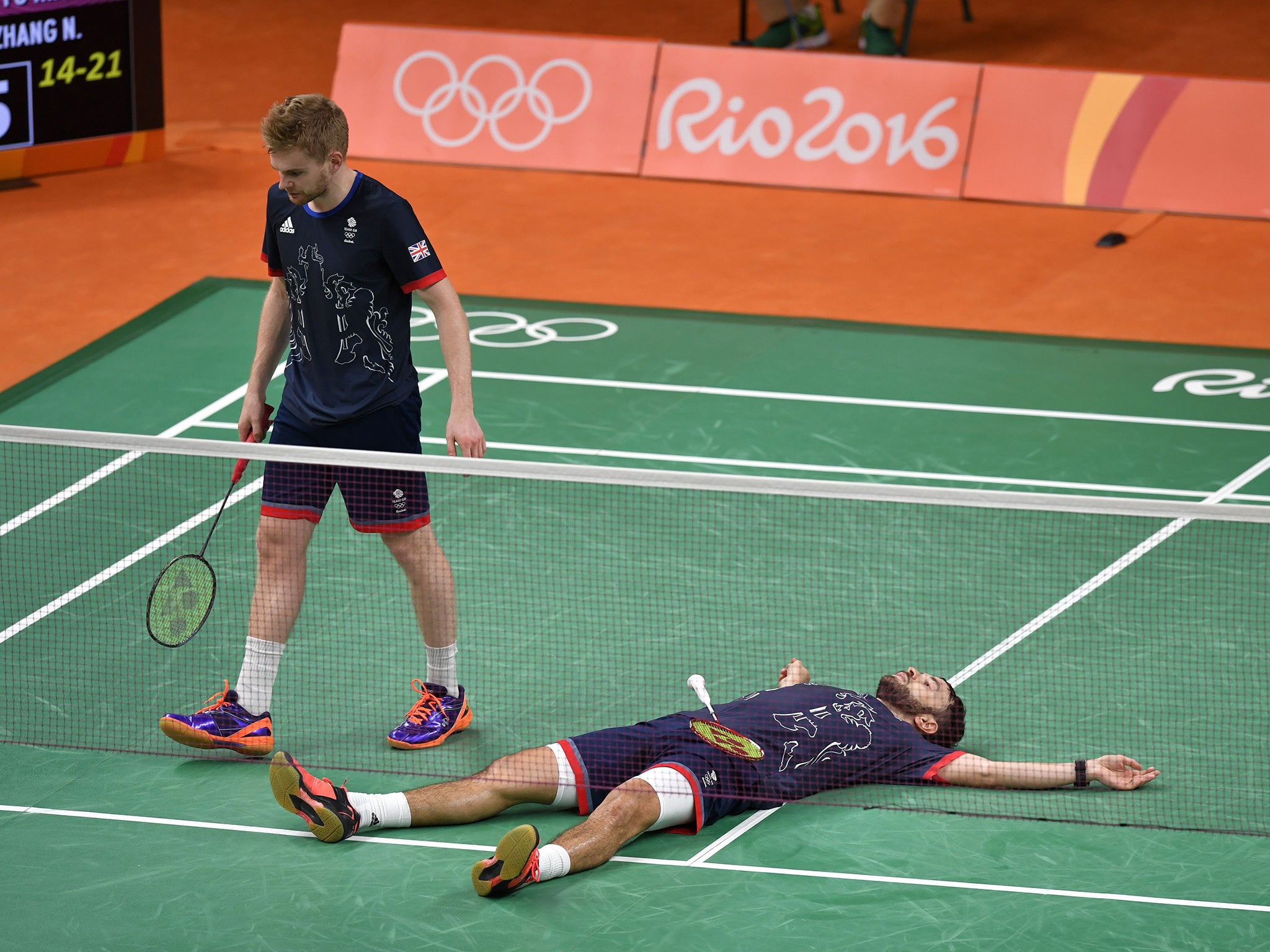 badminton rio 2016 final score