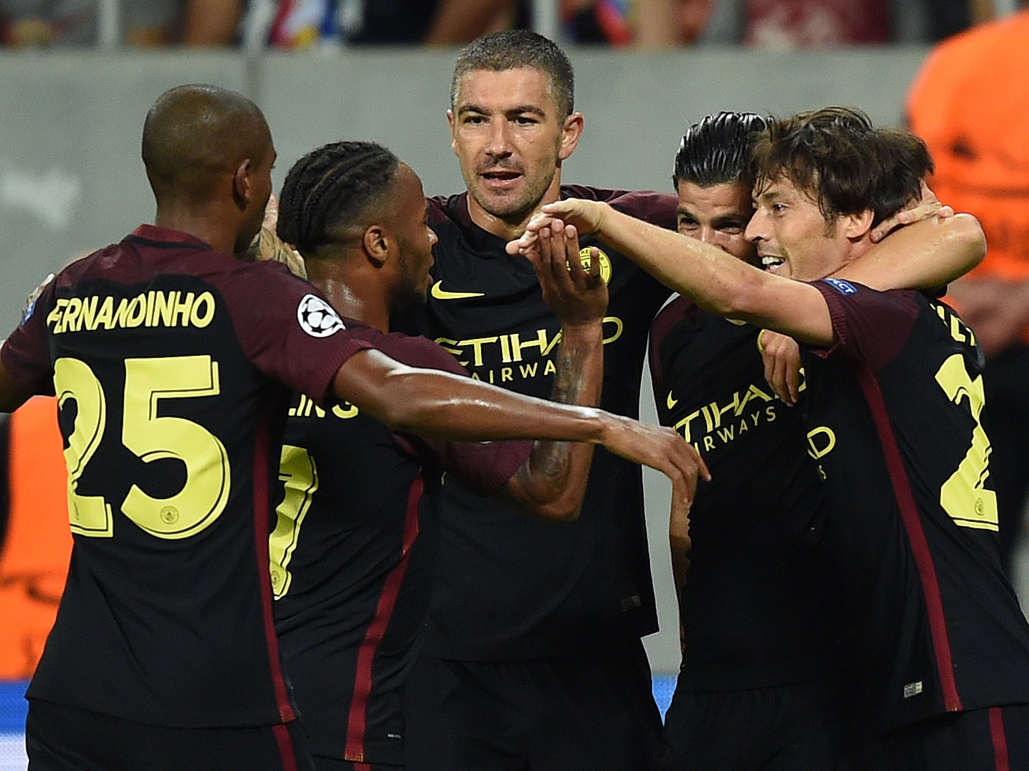 Steaua Bucharest vs Manchester City: Sergio Aguero hat-trick all but  secures Champions League place, The Independent