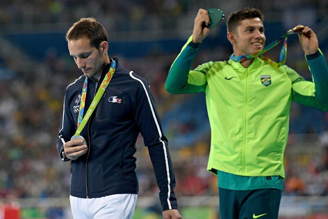 Renaud Lavillenie was booed by members of the Brazilian crowd
