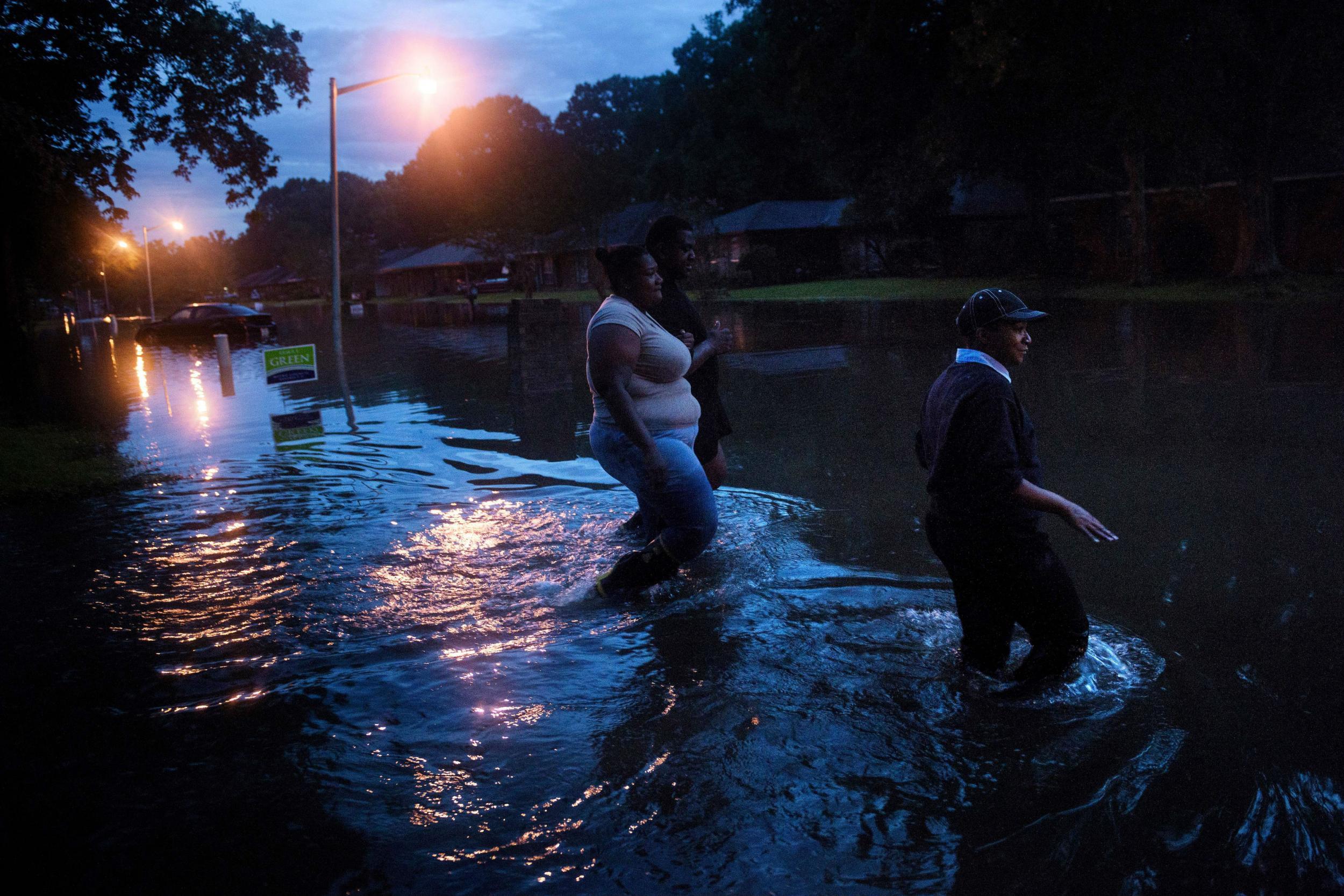 The Louisiana ‘Advocate’ said in an editorial addressed to Mr Obama that ‘a disaster this big begs for the personal presence of the President at ground zero’