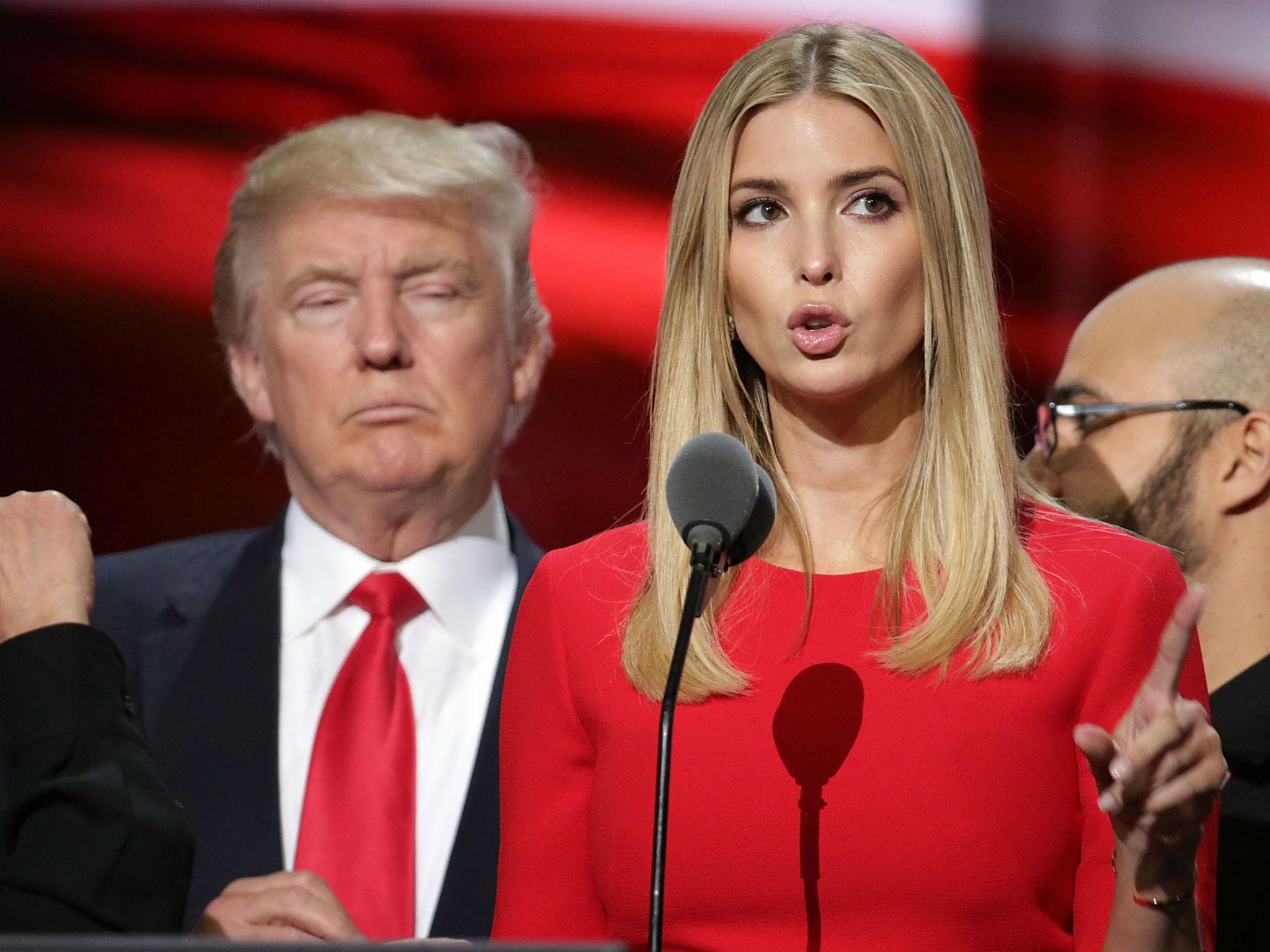 The co-founders said they did not agree with Ivanka's father's campaign