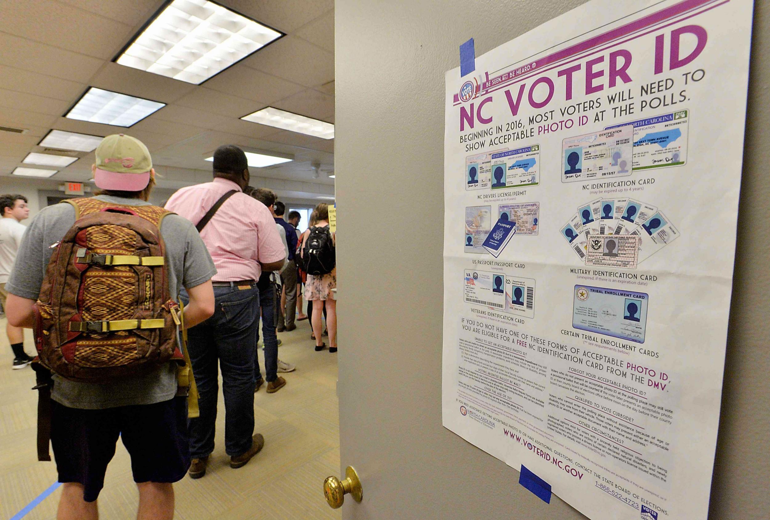 The rules in North Carolina must now change