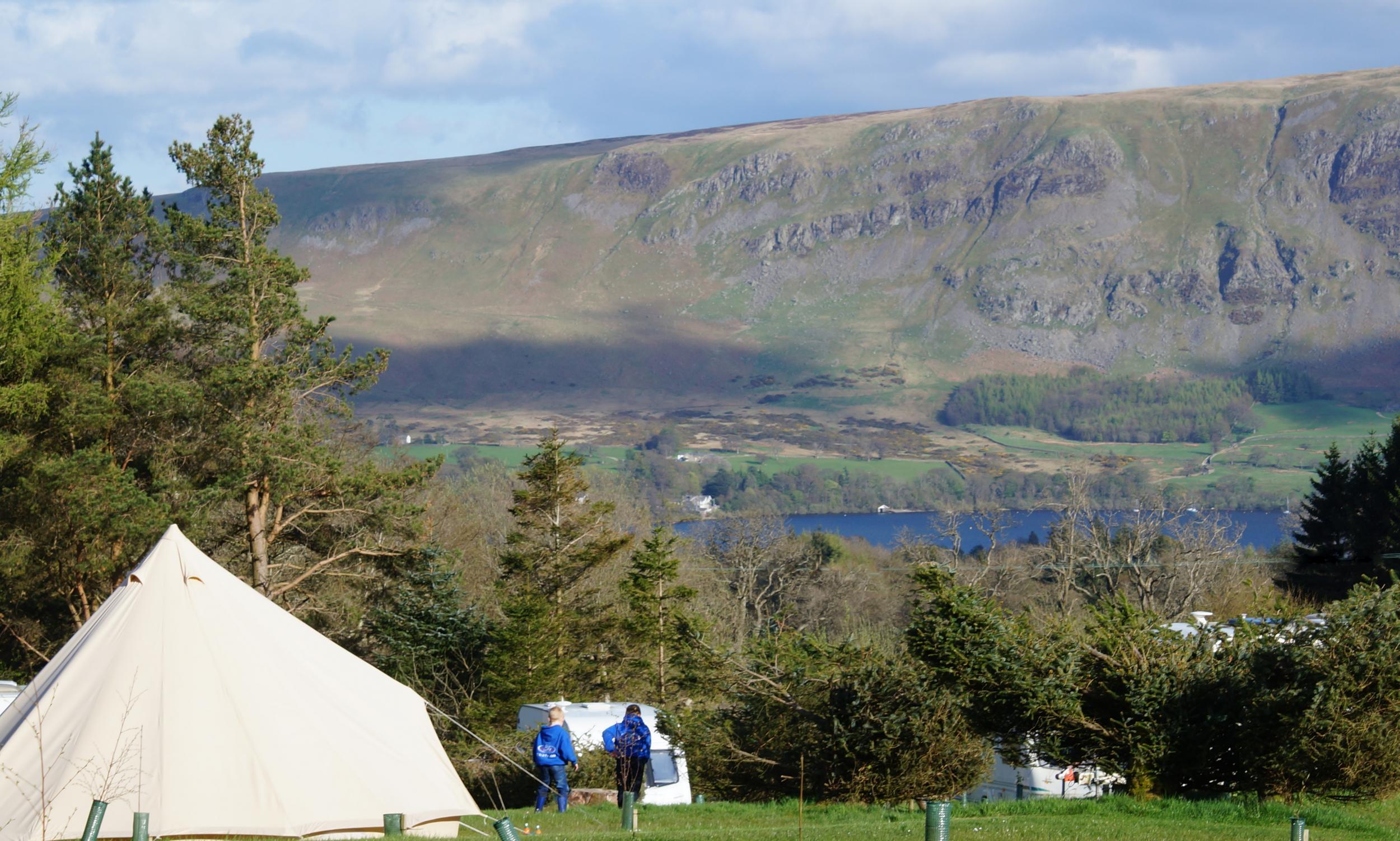 Camp out at the Lakes