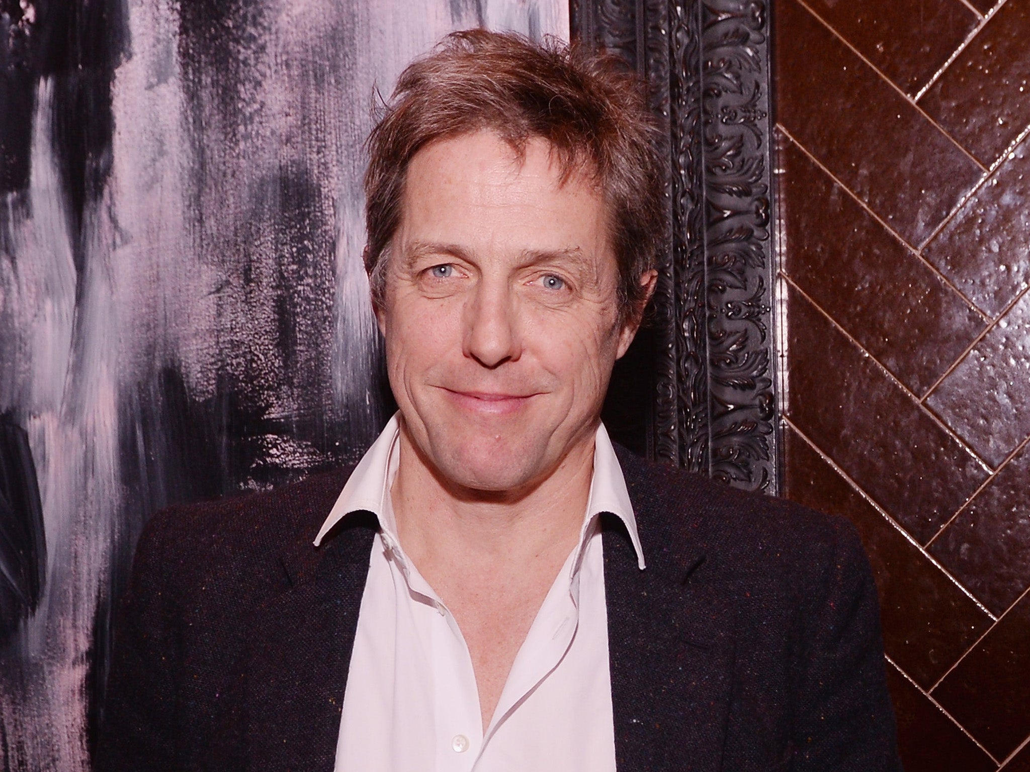 Hugh Grant attends the after-party for a special screening of ‘The Rewrite’ in New York last year