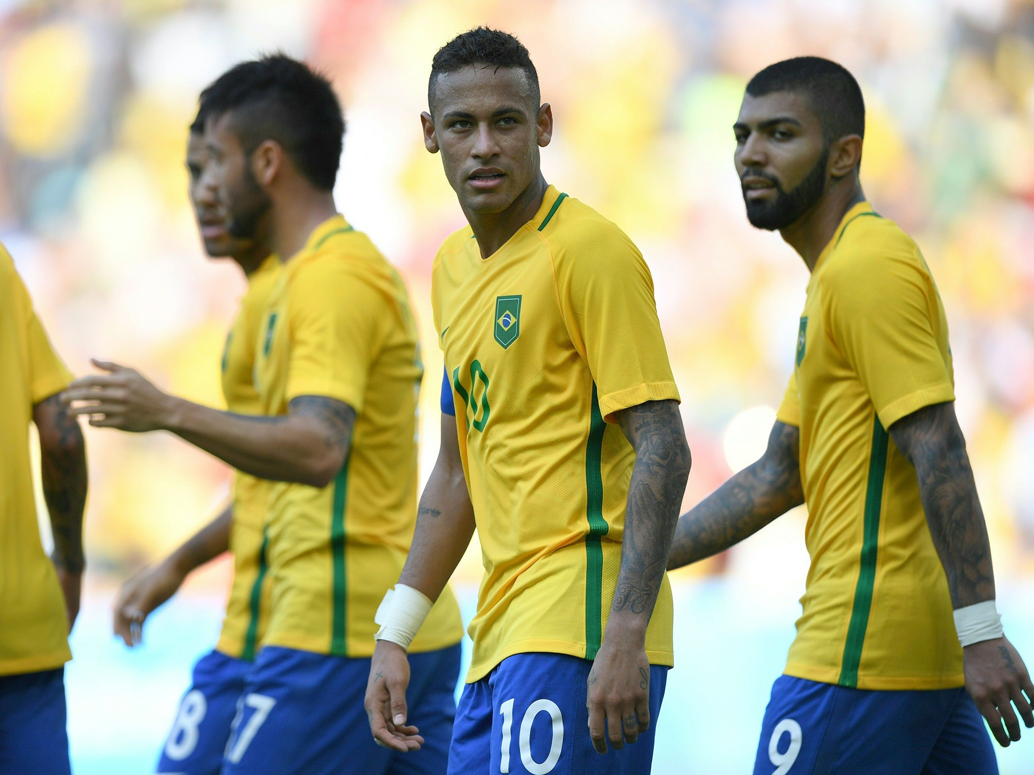 Neymar was spared inclusion in the 7-1 demolition two years ago