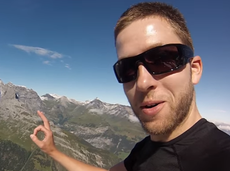 Basejumper filmed his own death while performing daredevil stunt