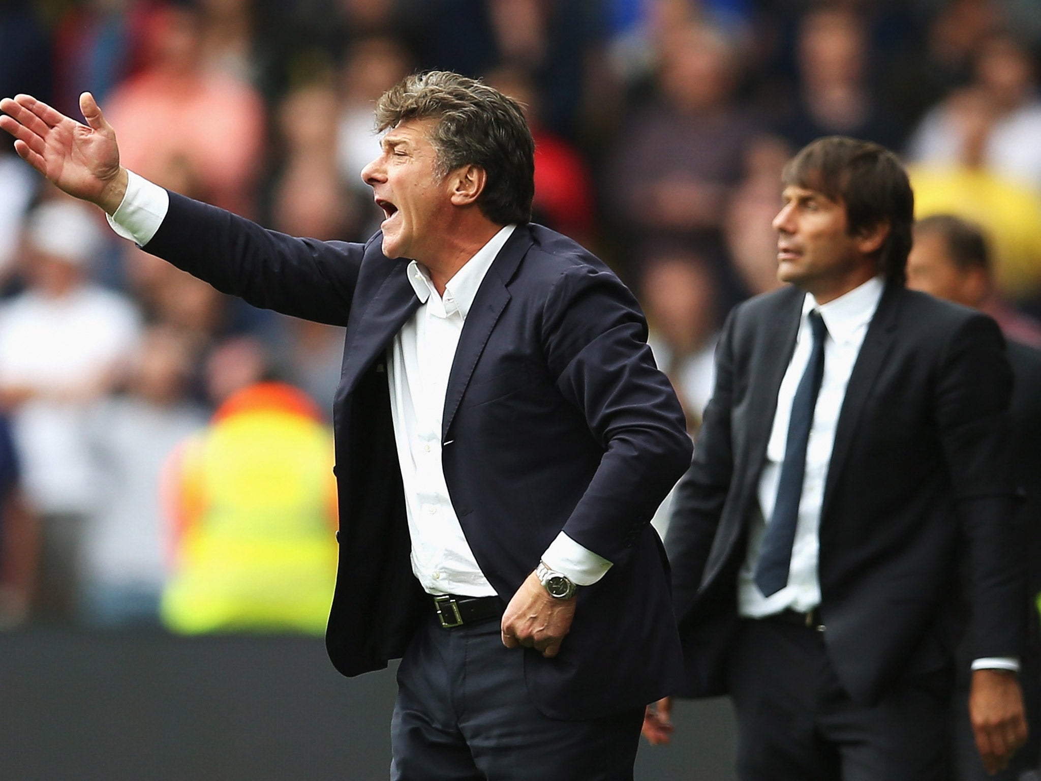 &#13;
Mazzarri has endured a difficult start to life with Watford &#13;