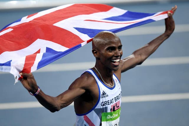 Team GB athletes, such as Mo Farah, are the most successful team in over a century