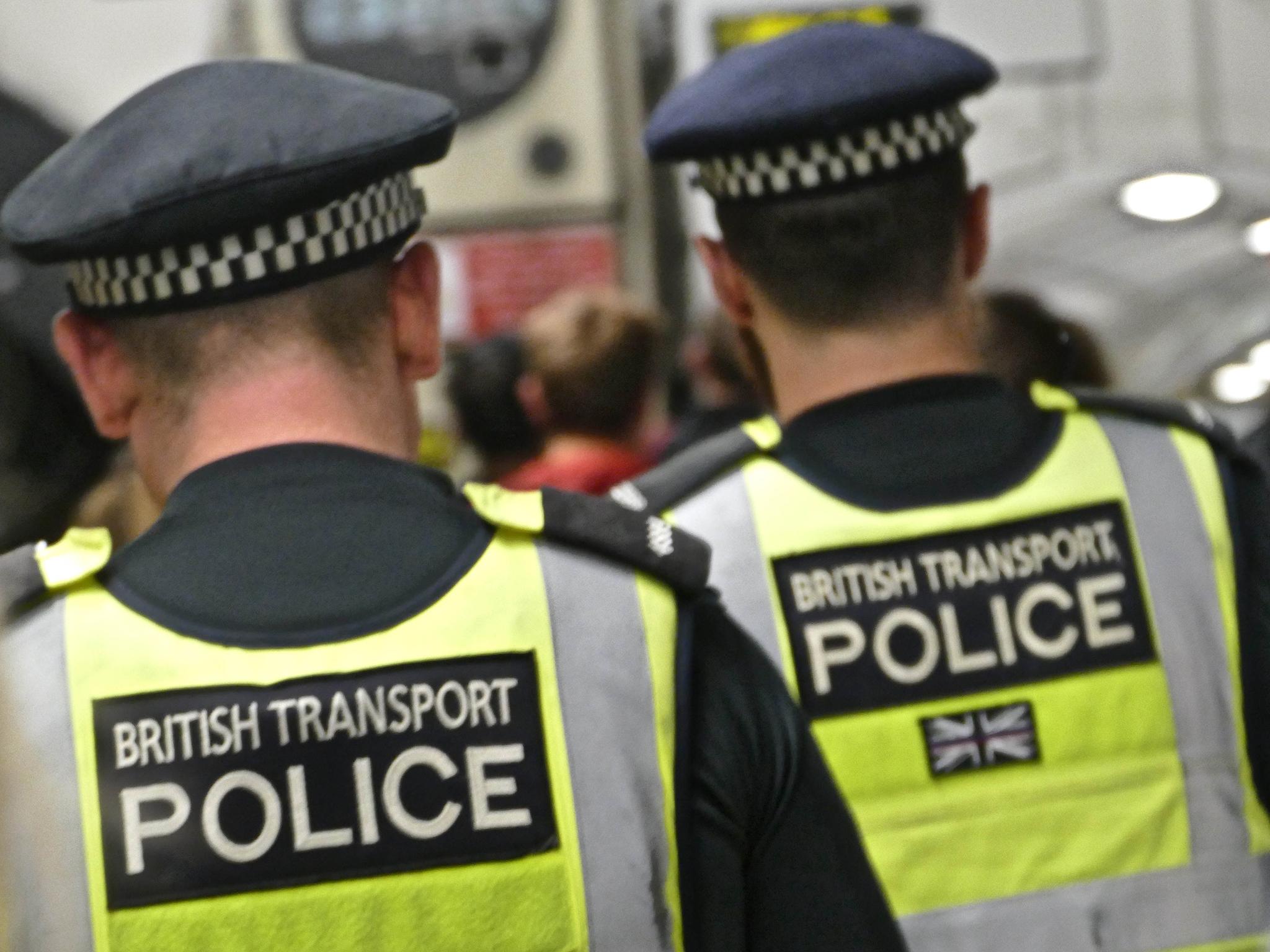 British Transport Police say there has neem an increase in reports of race hate crime