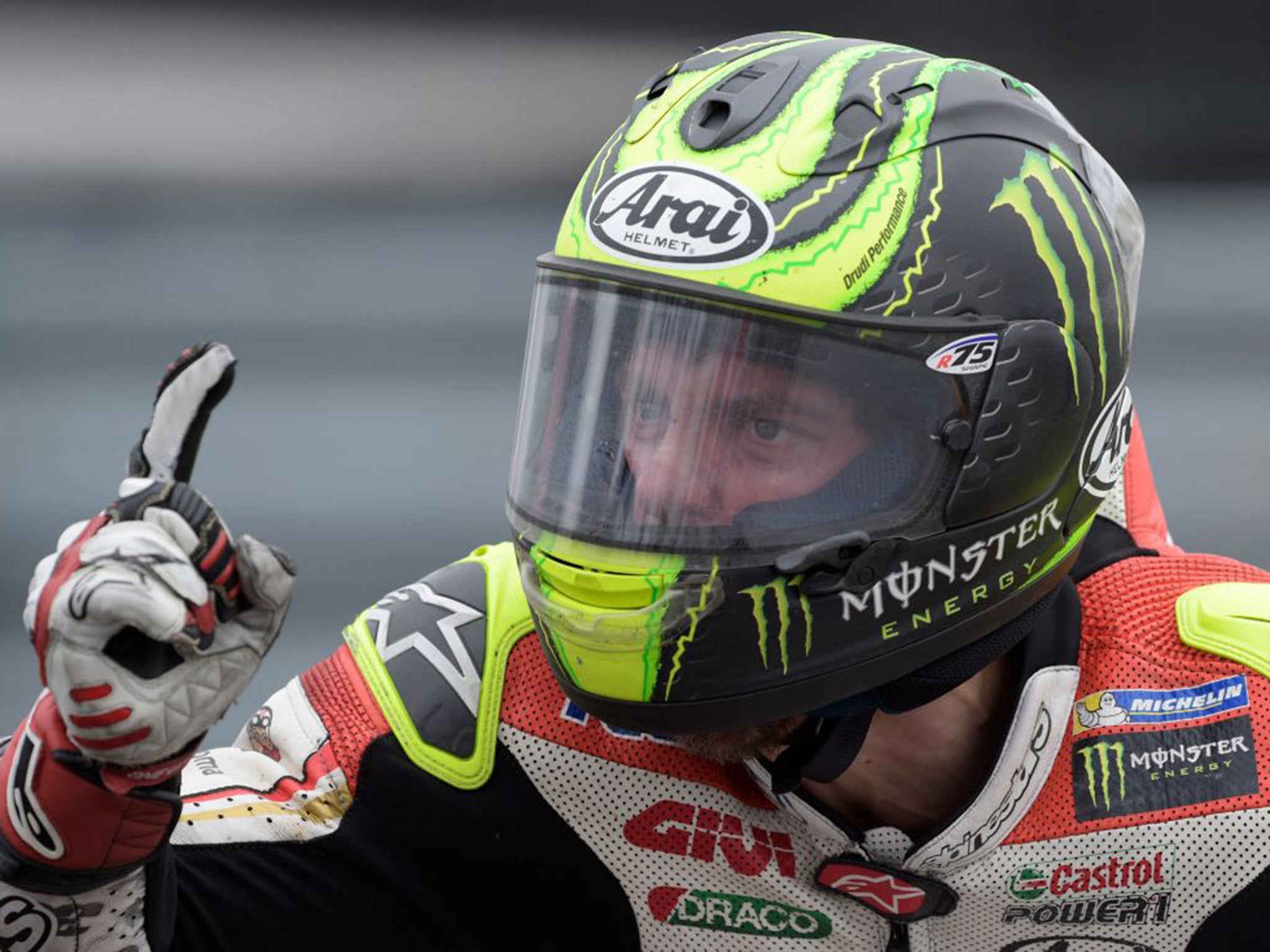 Crutchlow becomes Britain's first MotoGP winner in 35 years
