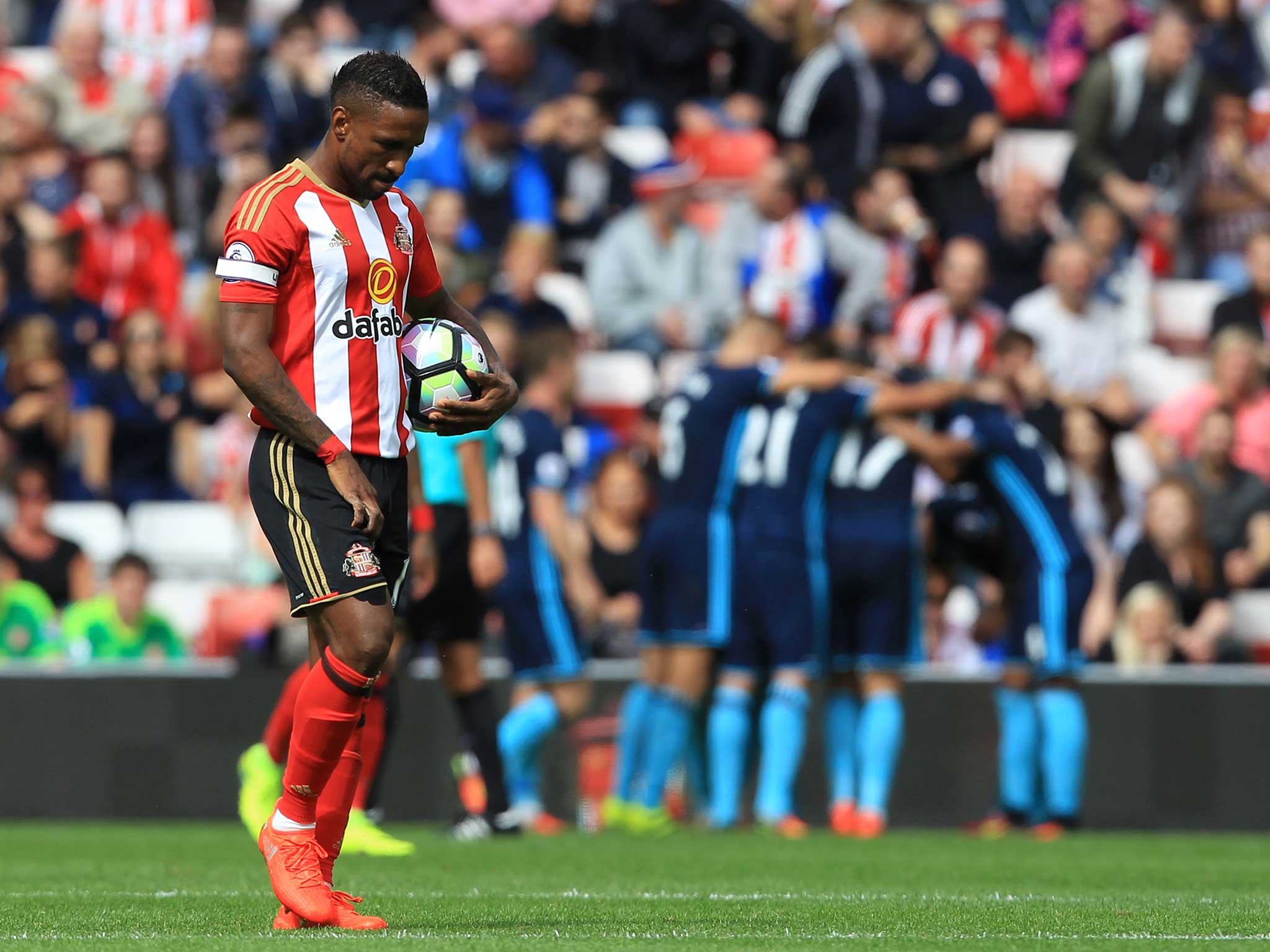 Jermain Defoe fluffed his lines in front of England scouts