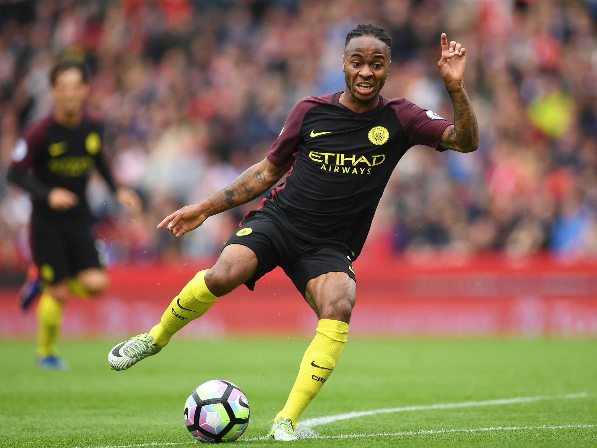 Raheem Sterling was booed by Stoke fans on Saturday