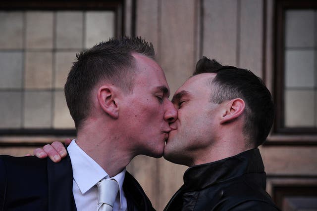 Clergy were forbidden from entering into or officiating same-sex marriages when they were legalised in 2014