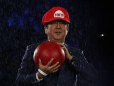Japanese Prime Minister makes entrance as Super Mario in Rio