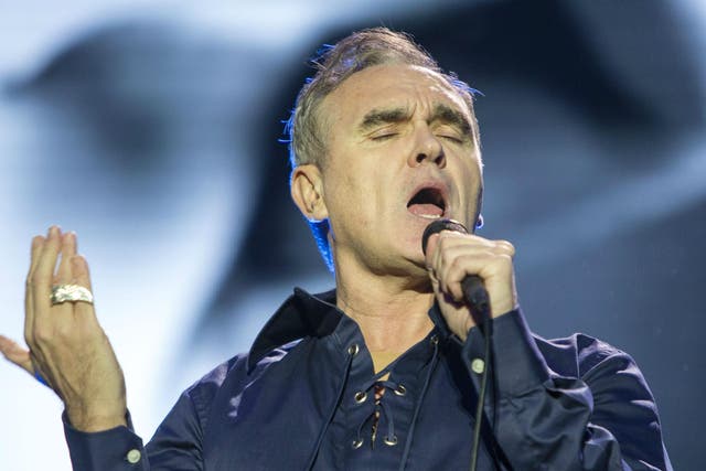 Morrissey in performance