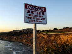 Woman falls to death from cliff in California after tripping in flip flops