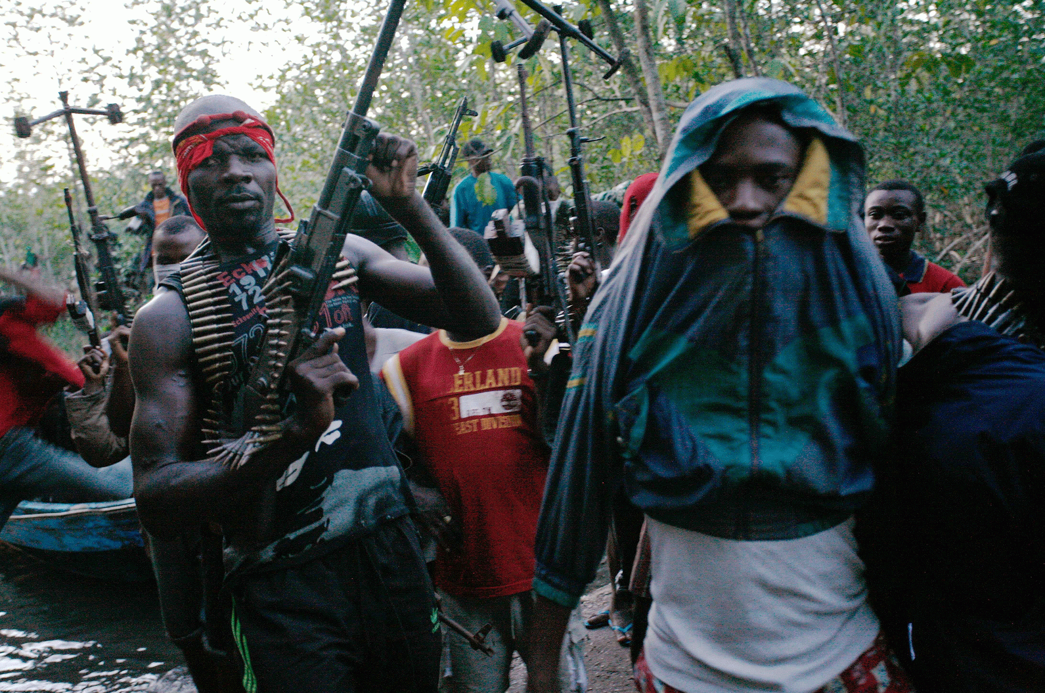 Militants in the Niger Delta region