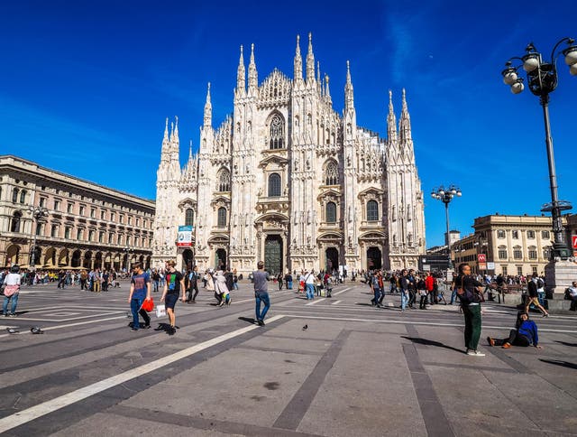 The Duomo stands at the heart of the city